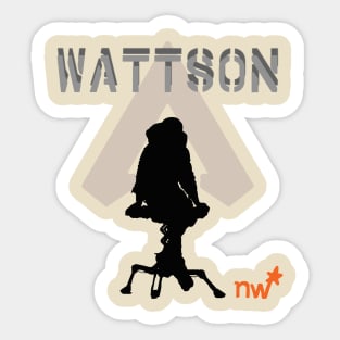 Wattson Sticker